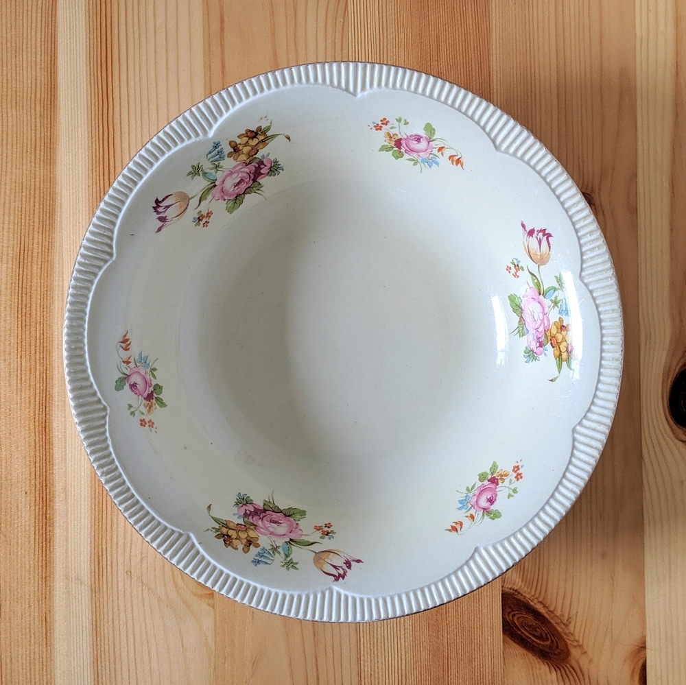 🇬🇧 Vintage 1940s Clarice Cliff Newport Pottery Bowl
